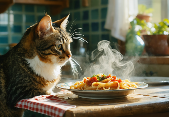 découvrez si le duo entre pâtes et chats est sans danger pour votre félin ou s'il s'agit d'une fausse bonne idée à éviter pour sa santé.