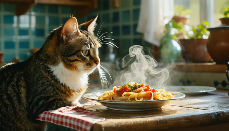 découvrez si le duo entre pâtes et chats est sans danger pour votre félin ou s'il s'agit d'une fausse bonne idée à éviter pour sa santé.