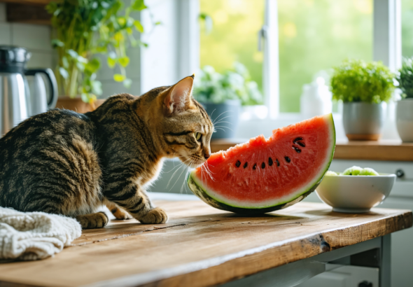 découvrez si la pastèque est sûre pour vos chats, ses bienfaits nutritionnels, et les précautions à prendre pour leur offrir ce fruit en toute sécurité.