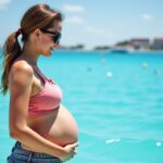 Piscine ou mer pendant la grossesse : avantages et risques comparés